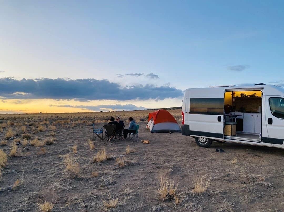 Dispersed Camping Campervan