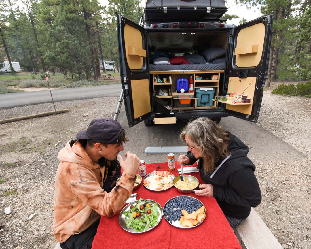 Easy road trip meals